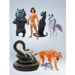 Набор коллекционных фигурок Маугли 7 шт. - изображение
