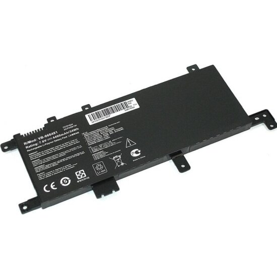 Аккумулятор для ноутбука Amperin для Asus X542U (C21N1634) 7.6V 4400mAh OEM
