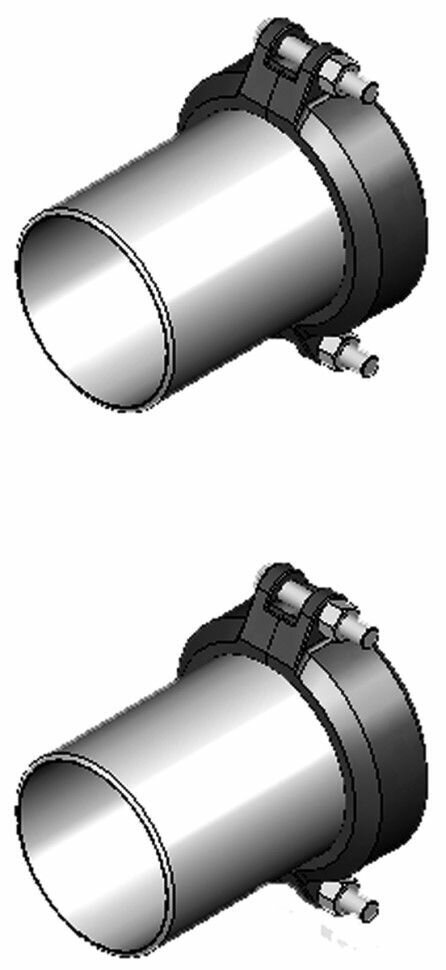 Комплект соединений Victaulic x под сварку (2 шт), Ду50, Ду40 мм (ст. арт. ME 66259.371), Meibes