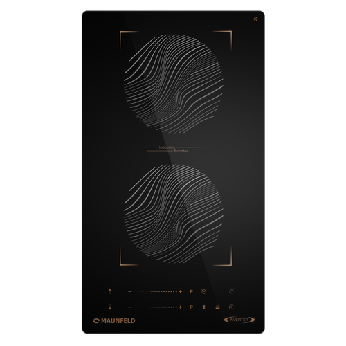 Индукционная варочная панель с объединением зон Bridge Induction MAUNFELD CVI292S2BBKF Inverter 16990₽