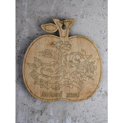 Доска разделочная деревянная 300₽