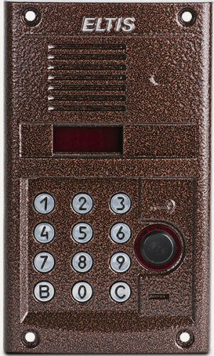 Изображение товара Вызывная аудиопанель Eltis DP400-RD24 (медь)