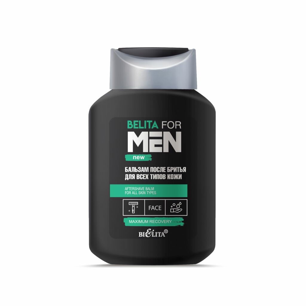 Белита Бальзам For Men после бритья для всех типов кожи, 250 мл