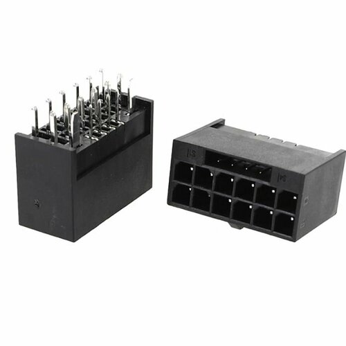 Разъем 12VHPWR 124pin для видеокарты ATX30 750₽