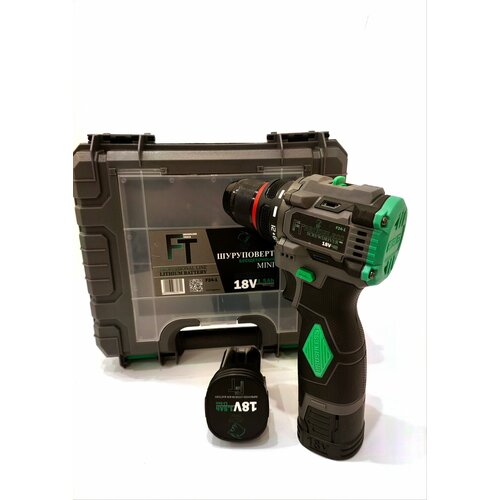 Дрель-шуруповерт Fang Tools бесщеточная 18В 2 аккумулятора 4999₽