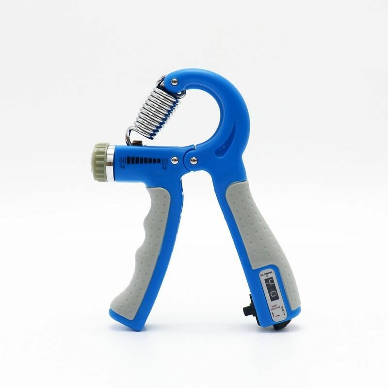 Эспандер Weekend STRNGTH TRAINING, пружинный, с счетчиком, синий — фото 1