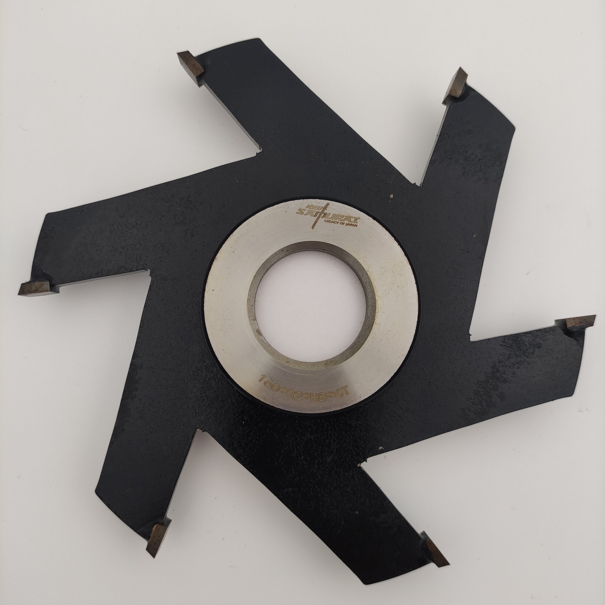 Фреза пазовая по дереву 160x32x8 RED SAMURAI