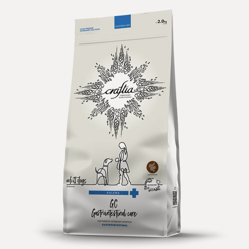 Изображение товара CRAFTIA GALENA DOG GASTROINTESTINAL сухой корм для собак при заболеваниях ЖКТ 2 кг