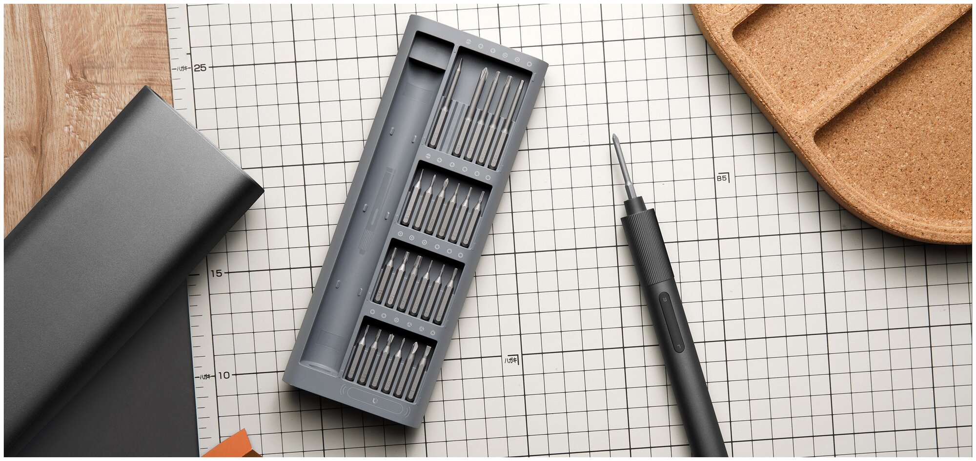 Эргономичная рукоятка Mijia Electric Screwdriver - надежный хват при длительной работе