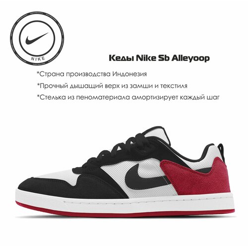 фото Кеды nike, размер 7.5 us, красный