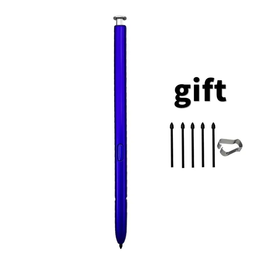 Новый сенсорный стилус S Pen для Samsung Galaxy Note 10 N970 Note 10 + Plus N975 с функцией Bluetooth, the cap silver