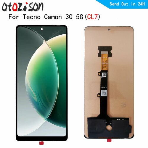 ЖК-дисплей incell для Tecno Camon 30 5G CL7 Camon30, сенсорный экран с дигитайзером и рамкой в сборе, детали дисплея, 6,78 дюйма, TFT No Frame