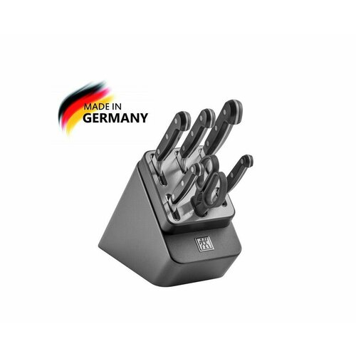 Набор ножей Zwilling Professional S 7 предметов, антрацит серый, серебристый, антрацит, черный