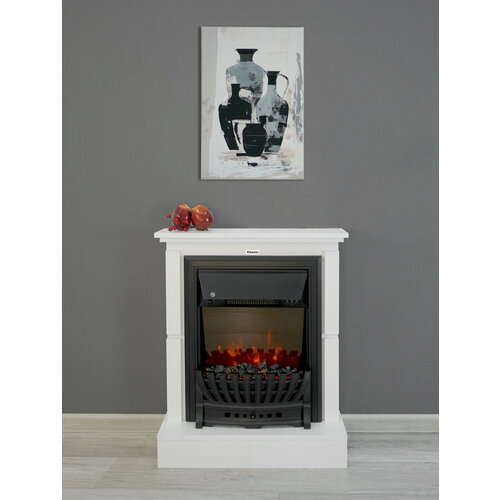 Камин электрический Aspen Black с порталом VITAMIN 67х26х788 и постером 26200₽