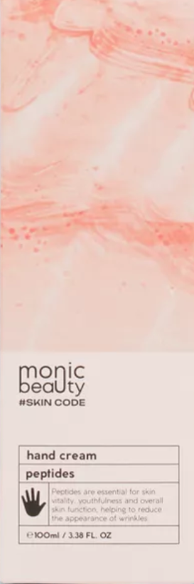 Крем для рук Monic beauty Skin Code Пептиды, 100мл