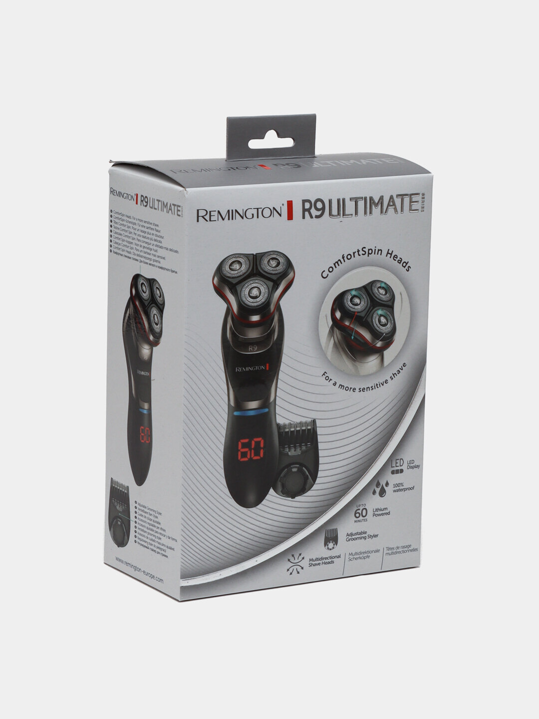 Электробритва Remington Ultimate Series XR1570, влажная, 3 бритвенные головки, роторная — фото 1