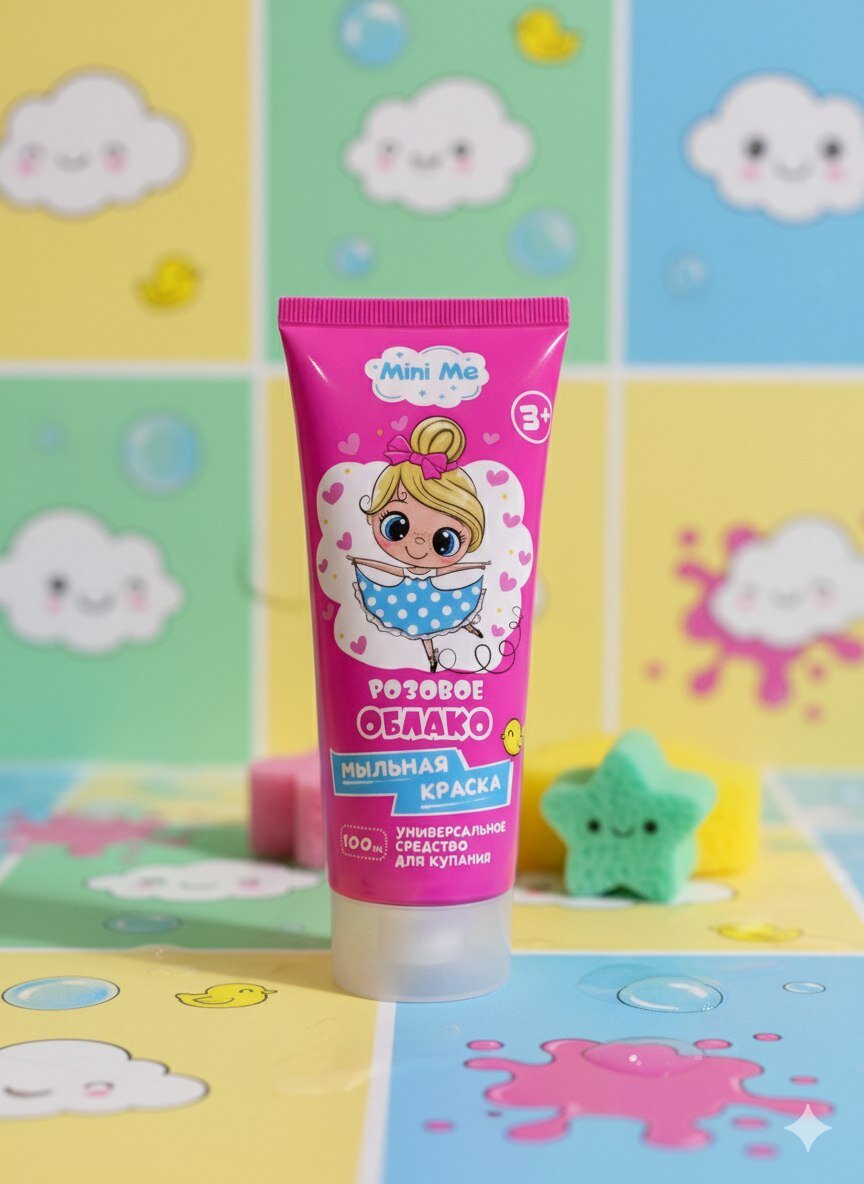 Мыльная краска Универсальное 100 средство Для купания 100 МЛ