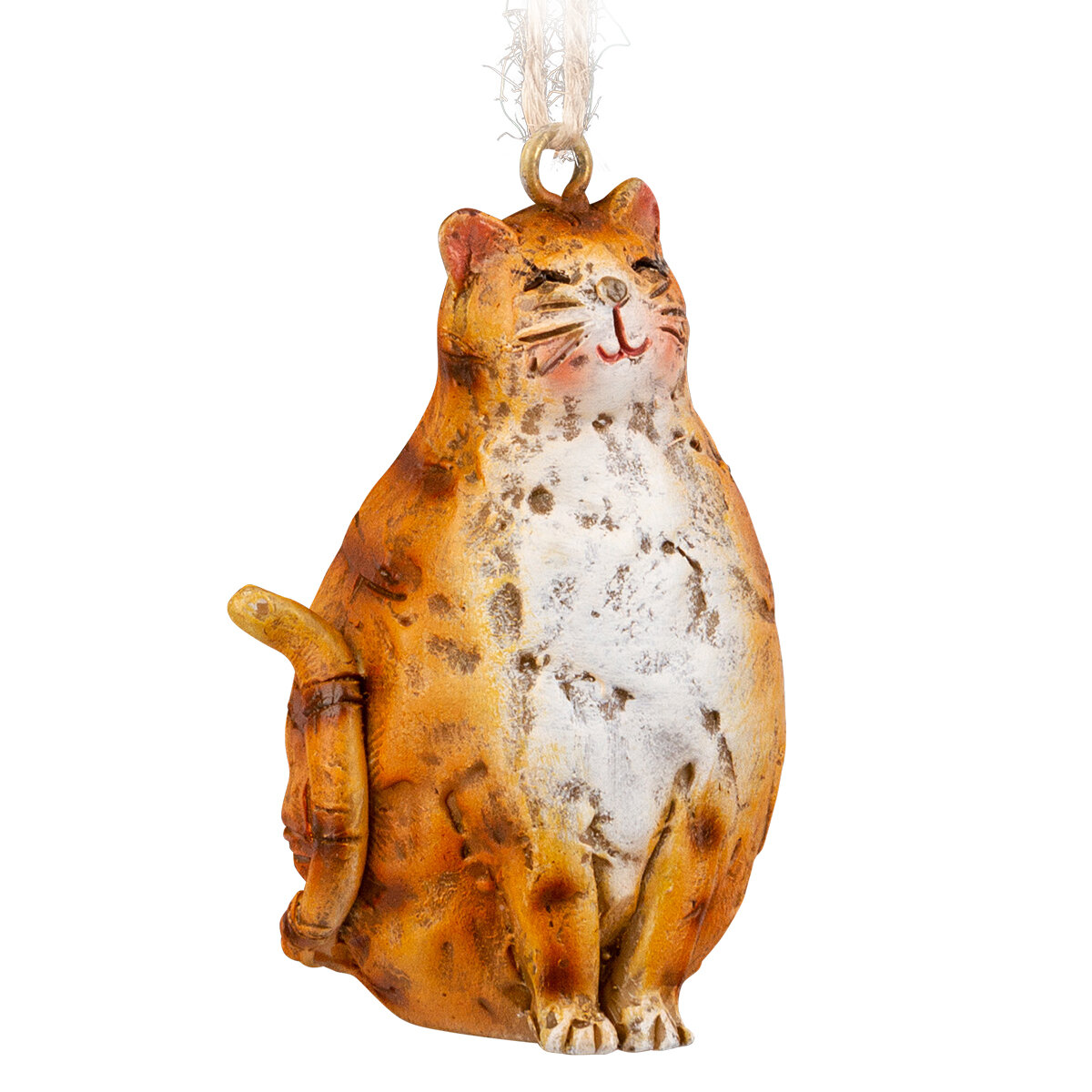 Украшение ErichKrause Decor Рыжий кот 6см