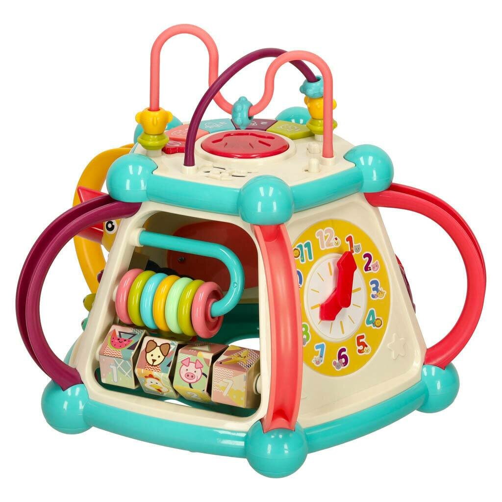 Игровой центр-куб Activity Cube, для развития моторики, логики, координации, от 1.5 лет