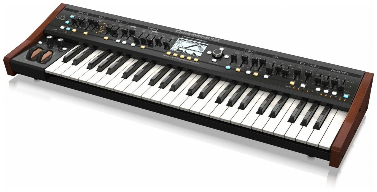 Behringer Deepmind 12 синтезатор, эмуляция аналога, 49 клавиш