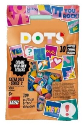 Конструктор LEGO DOTS 41916 Тайлы Серия 2, 109 дет.