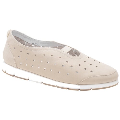 фото Слипоны (женские) aerobics 5373 beige бежевый 39