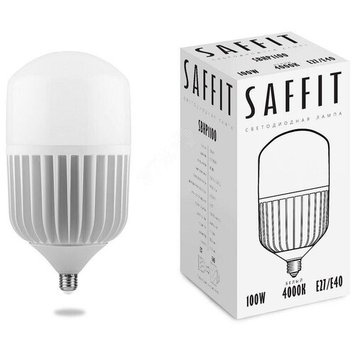 фото Лампа светодиодная led 100вт е27/е40 белый (sbhp1100) saffit