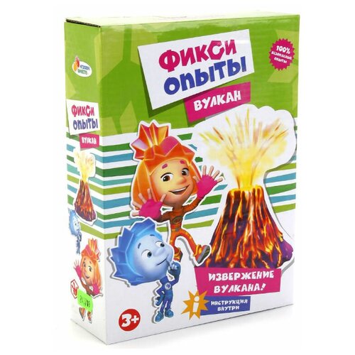 фото Набор для опытов играем вместе фиксики вулкан