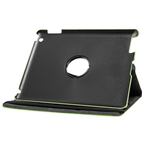 Кожаный чехол GSMIN Series RT для iPad 2/3 и iPad 4 Вращающийся (Зеленый)