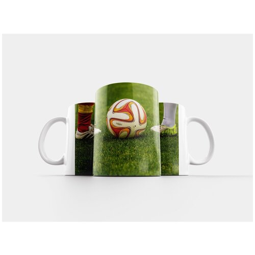 фото Кружка "футбольный, дуэль, мяч" 320 мл lotsprints