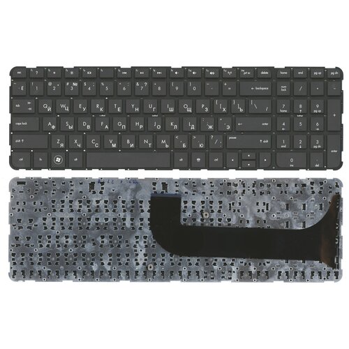Клавиатура для ноутбука HP Pavilion M6-1000 Envy M6-1100 M6-1200 черная new for hp envy pavilion m6 m6 1000 m6 1001 m6 1045 m6 1125dx m6 1035dx laptop lcd back cover lcd front bezel