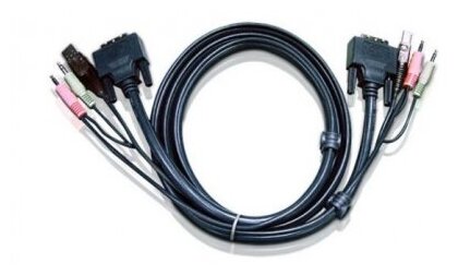 KVM-переключатель ATEN DVI/USB B/MC. SP-DVI/USB A 3M