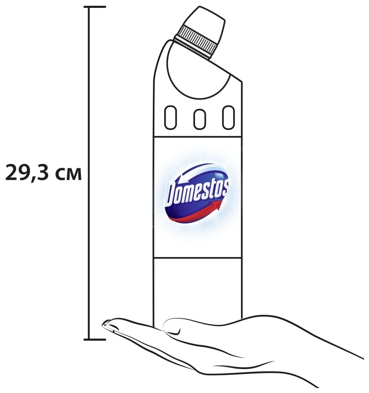 Средство чистящее Domestos Eco Свежесть моря универсальное 750мл Unilever - фото №16