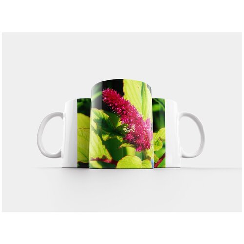 фото Кружка "лисий хвост, цветочный луг, красный" 320 мл lotsprints