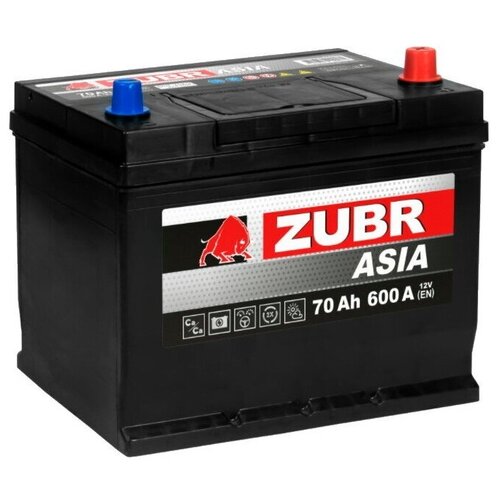 Автомобильный аккумулятор Zubr Ultra Asia L+ 70Ah 600А