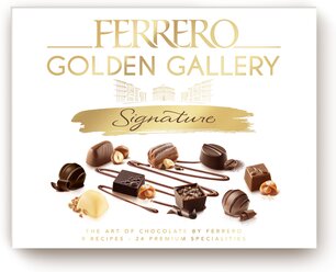 Набор конфет Ferrero Rocher Golden Gallery Signature 240 г