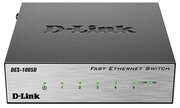 Коммутатор D-Link DES-1005DO2B 5x100Mb неуправляемый