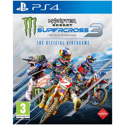 Игра Monster Energy Supercross 3 для PlayStation 4 monster energy supercross the official videogame 3