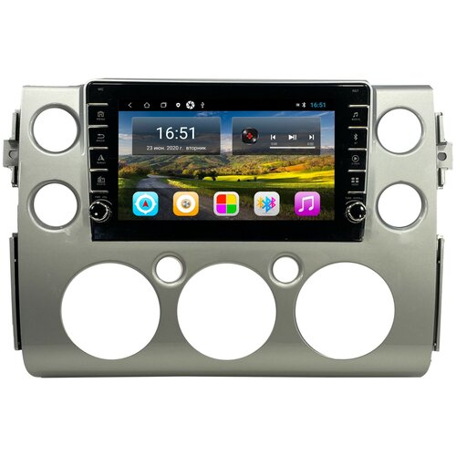 Штатная магнитола Zenith Toyota FJ Cruiser 2006-2020, Android 10, 2/16GB