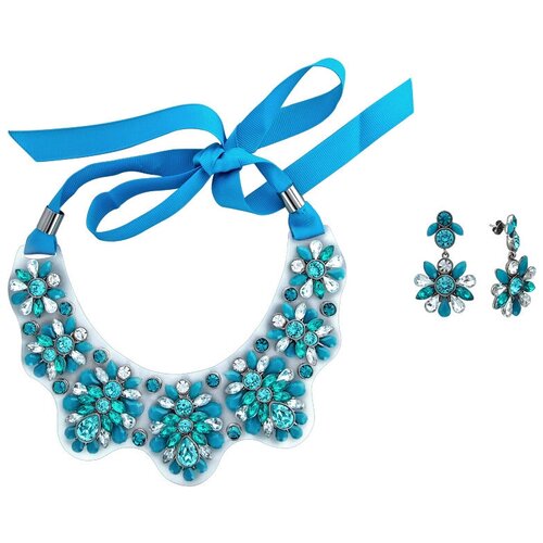 Комплект бижутерии Эстет кристаллы Swarovski 4830₽