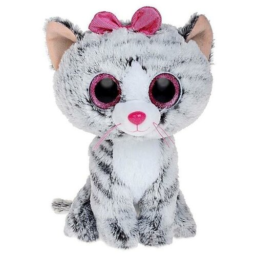Мягкая игрушка «Кошка Kiki», цвет серый