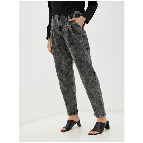 Серые джинсы-клеш INCITY, цвет серый деним, размер 31W/32L