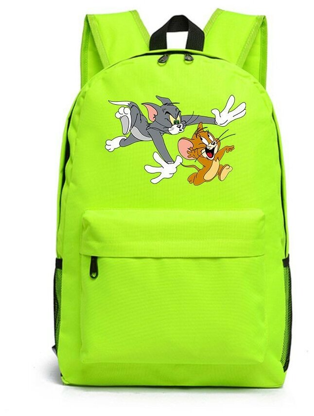 Рюкзак Том и Джерри (Tom and Jerry) зеленый №4