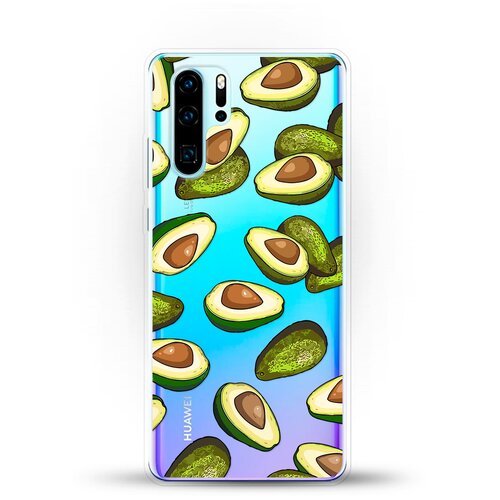 фото Силиконовый чехол авокадо на huawei p30 pro andy & paul