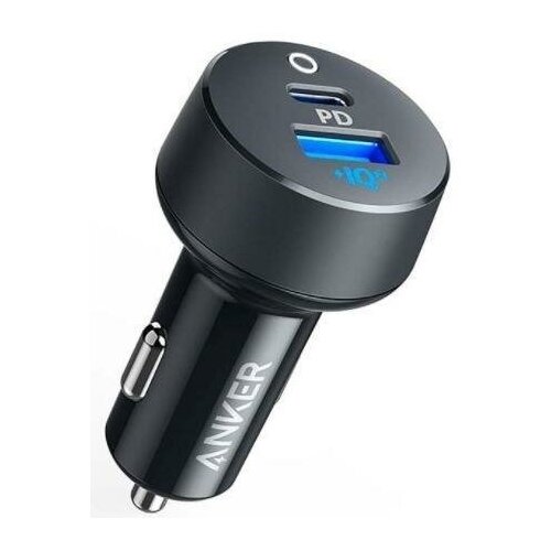 Автомобильное зарядное устройство ANKER PowerDrive PD+2 18W USB-C + 15W USB-A Черный