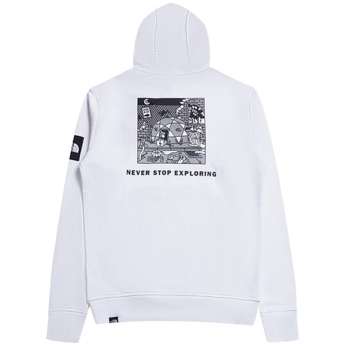 фото Толстовка the north face men's metro ex hoodie tnf white / s