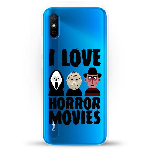 фото Силиконовый чехол фильмы ужасов на xiaomi redmi 9a andy & paul