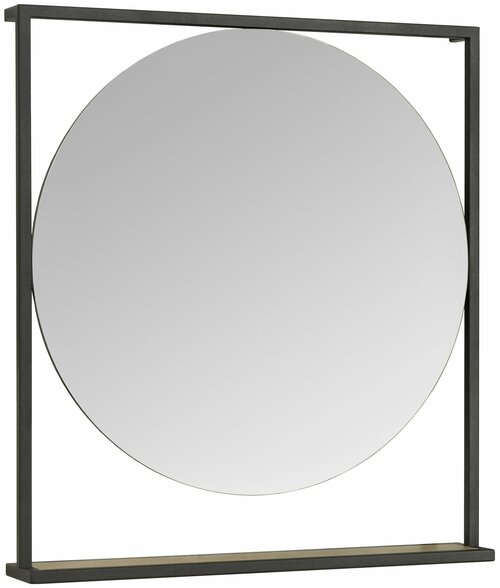 Зеркало-шкаф AQUATON, 80х14.2х90 см, Зеркало Лофт Фабрик 80 1A242602LTDY0 дуб кантри