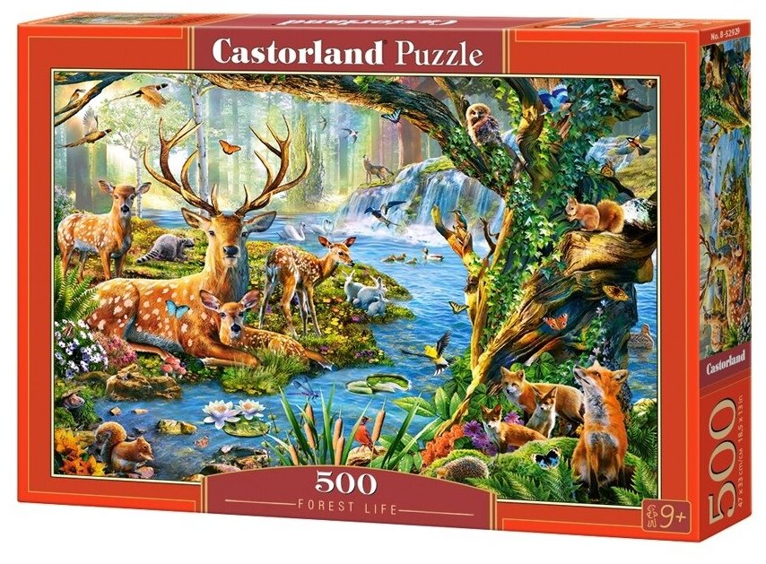 Puzzle-500. Французская улочка (B-53261) Castorland - фото №4