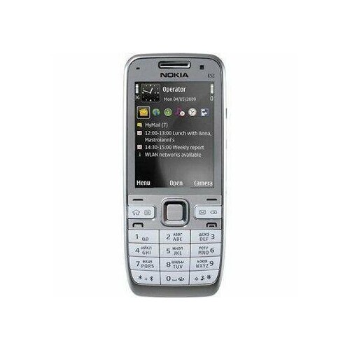Nokia E52 1 SIM белый 7500₽